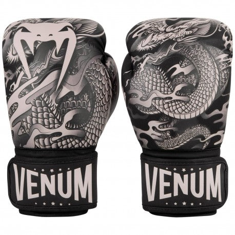 Dragon's Flight Boxing Gloves - Black/Sand